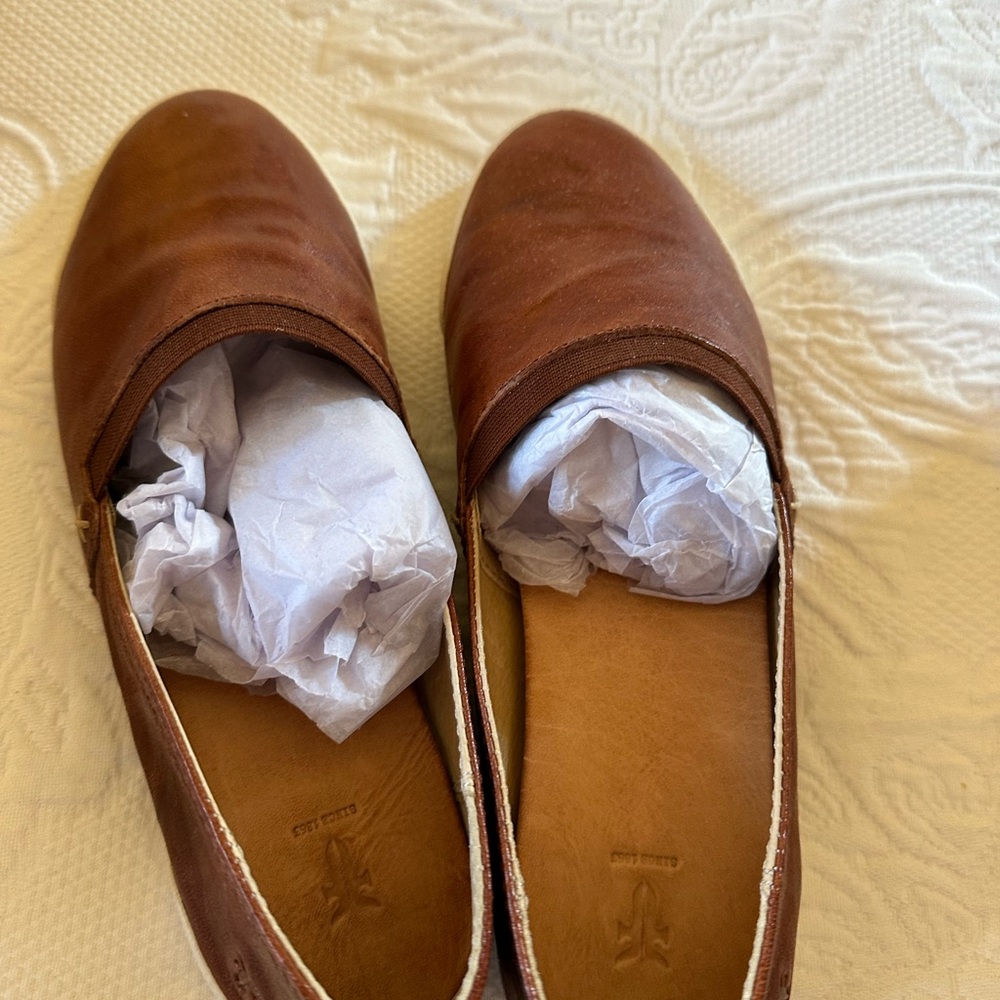 Frye slip on shoes
